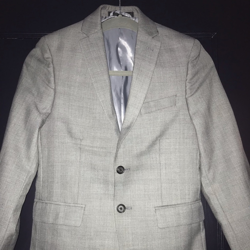 Ralph Lauren Grey Houndstooth Boy’s Jacket